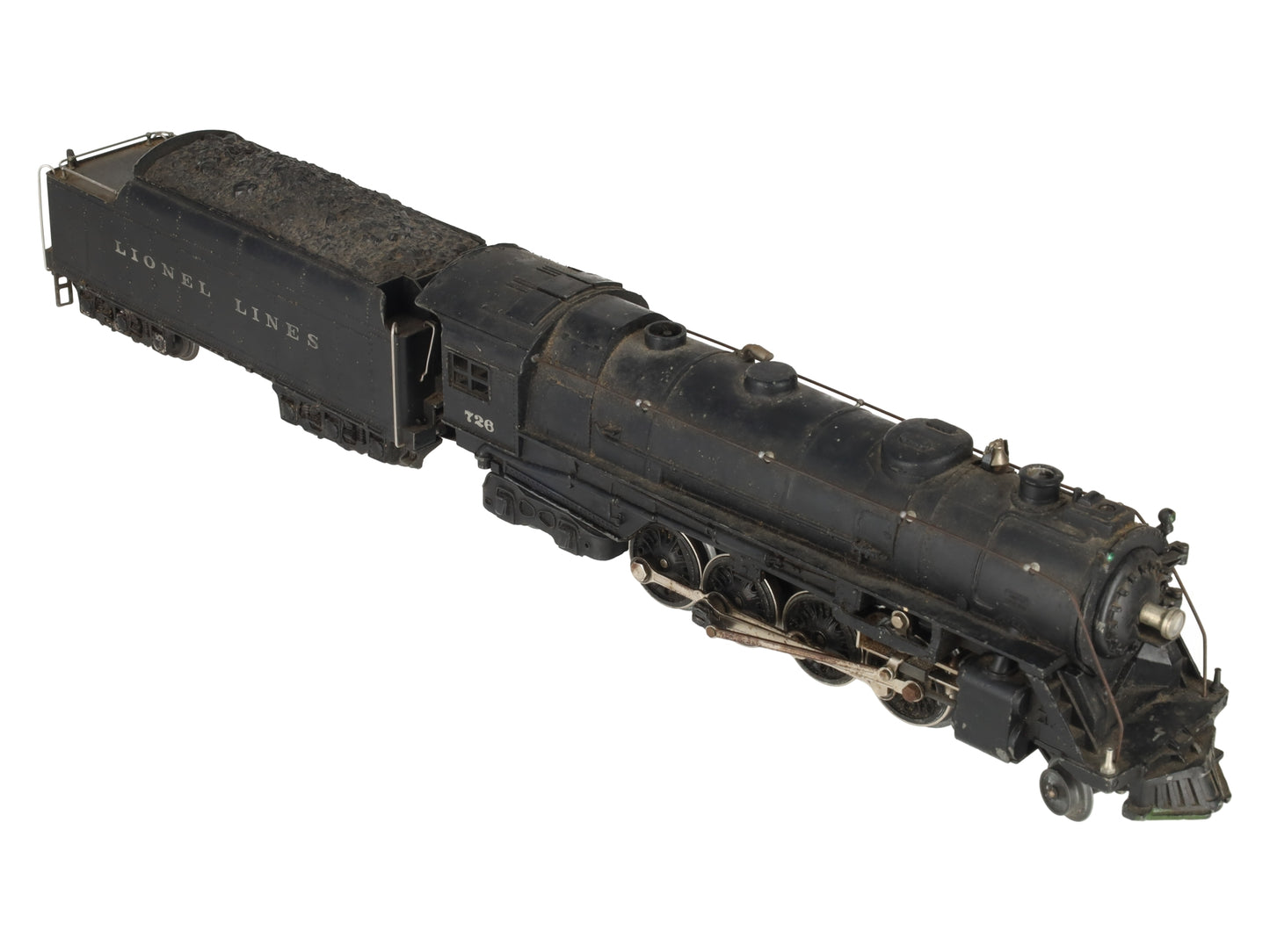 Lionel 726 Vintage O Berkshire 2-8-4 Steam Locomotive & 2426W Tender VG
