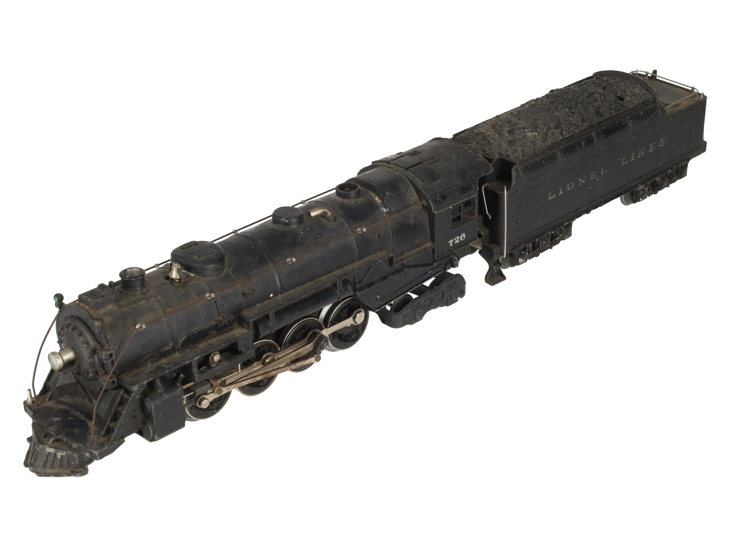 Lionel 726 Vintage O Berkshire 2-8-4 Steam Locomotive & 2426W Tender VG