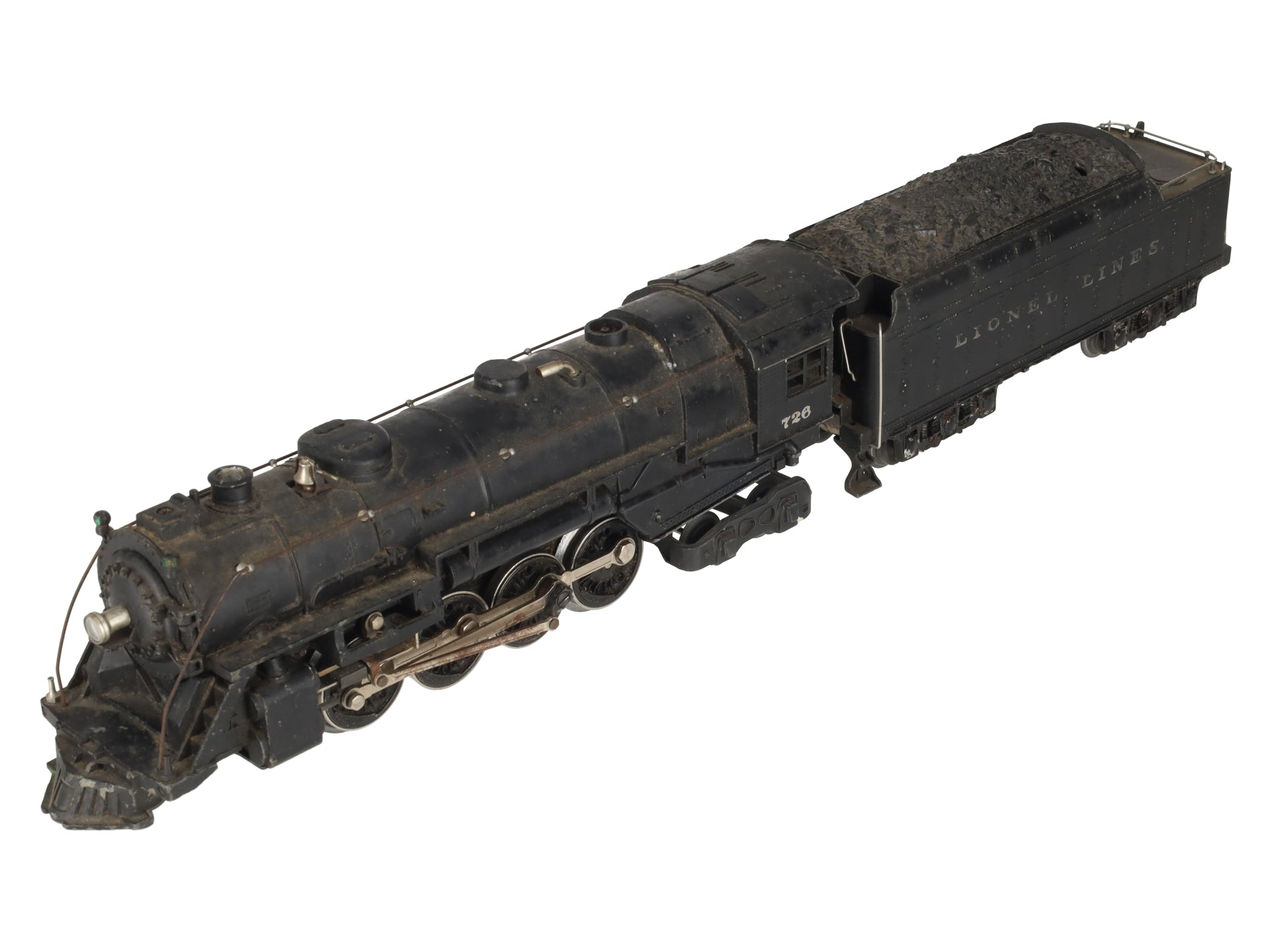 Lionel 726 Vintage O Berkshire 2-8-4 Steam Locomotive & 2426W Tender VG