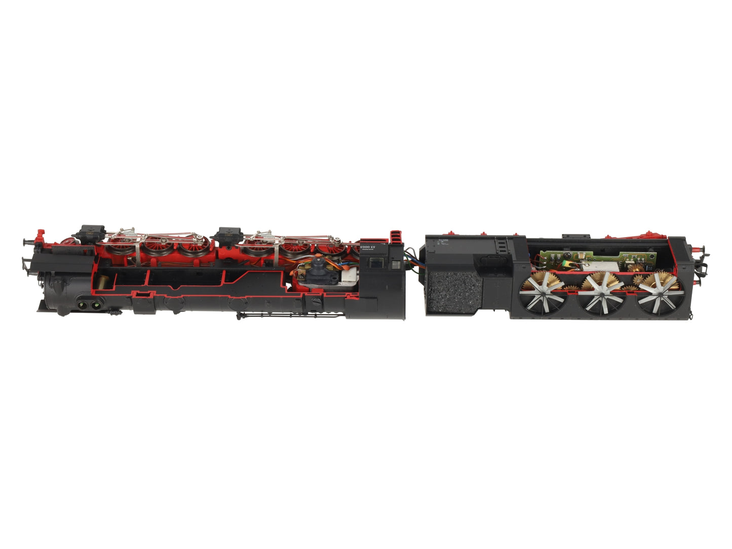 Marklin 37029 HO Scale BR 53 K Cut Away Steam Locomotive & Tender #53 0003 EX/Box
