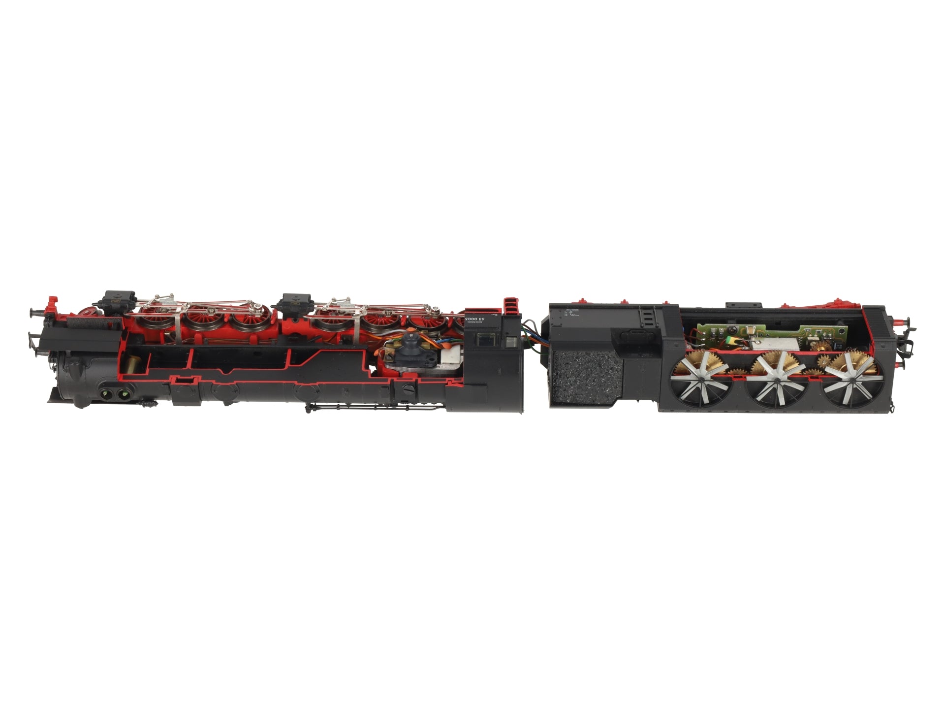 Marklin 37029 HO Scale BR 53 K Cut Away Steam Locomotive & Tender #53 0003 EX/Box