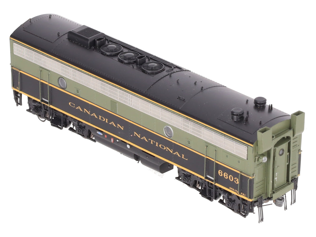Rapido Trains 221302 HO Scale Canadian National Unpowered F9B Diesel Unit #6603 EX/Box