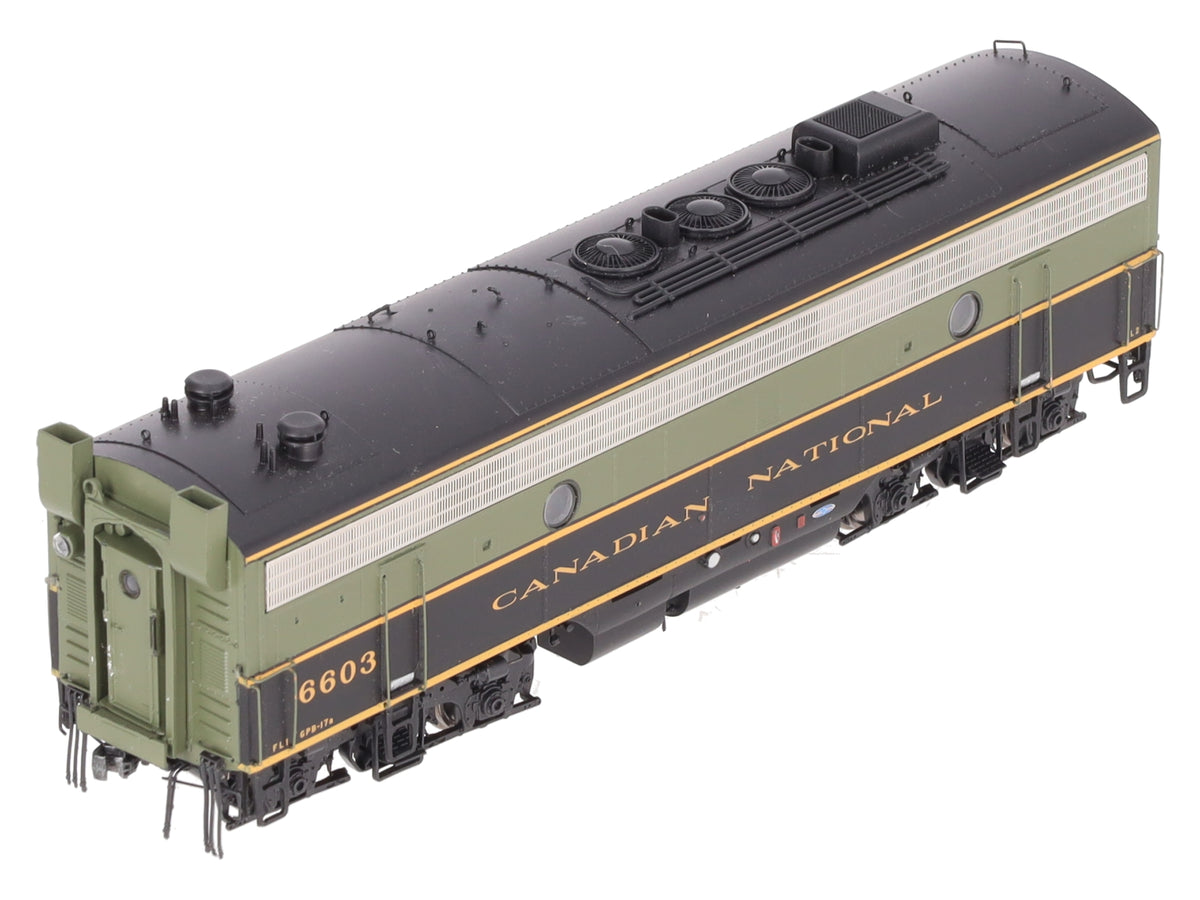 Rapido Trains 221302 HO Scale Canadian National Unpowered F9B Diesel Unit #6603 EX/Box