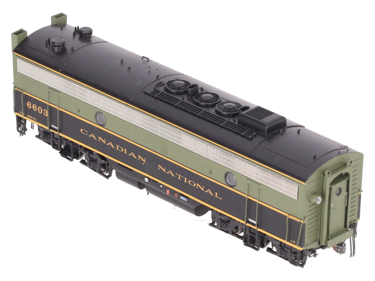 Rapido Trains 221302 HO Scale Canadian National Unpowered F9B Diesel Unit #6603 EX/Box