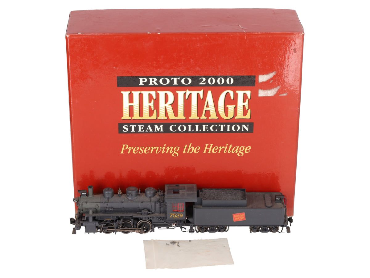 Proto 2000 305112 HO Scale Grand Trunk USRA 0-6-0 Steam Locomotive #7529 EX/Box
