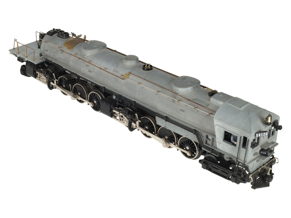 MTH O Gauge Undecorated AC-6 Cab-Forward Steam Locomotive EX