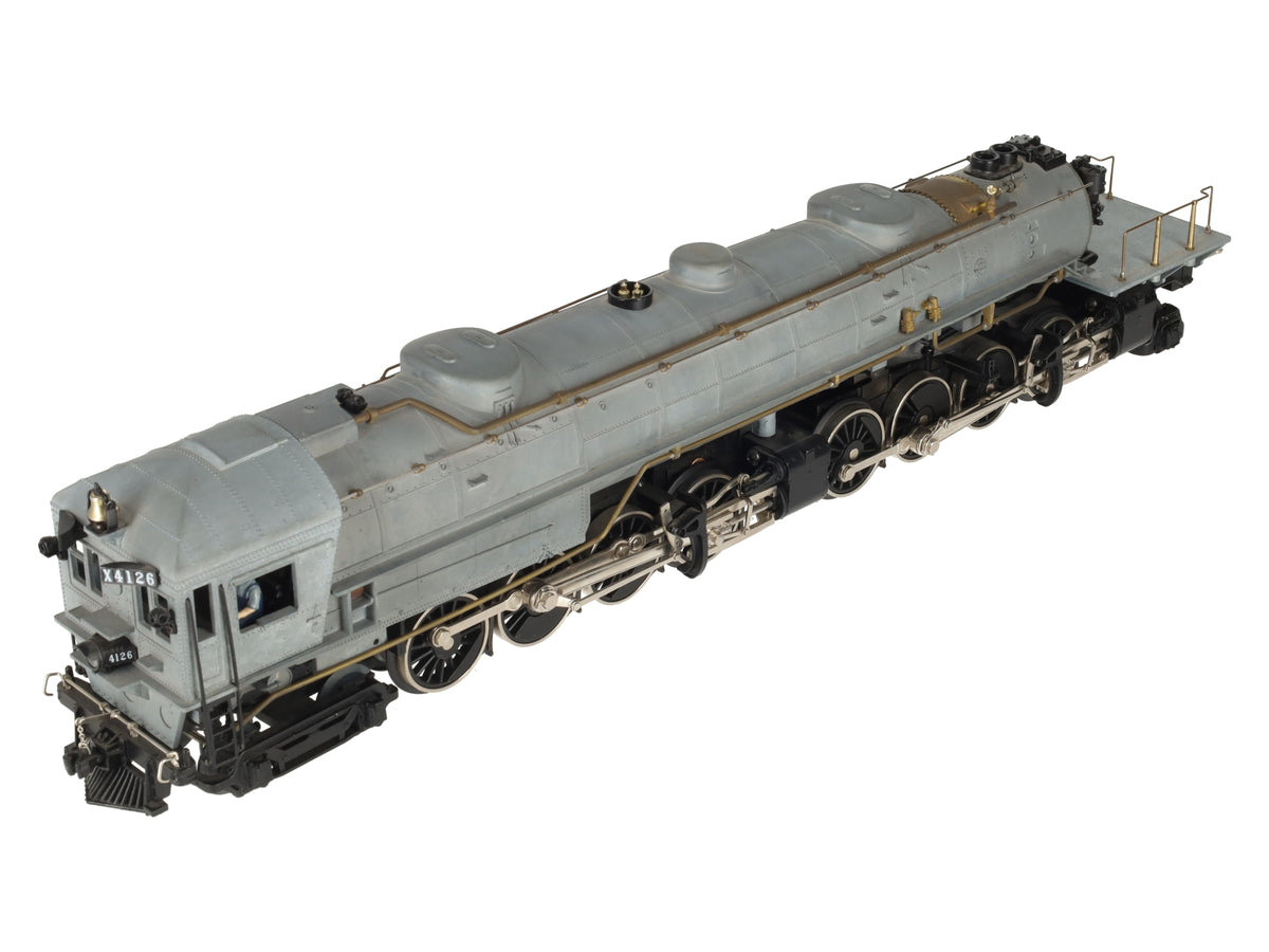 MTH O Gauge Undecorated AC-6 Cab-Forward Steam Locomotive EX