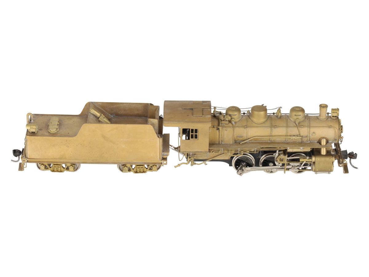 NWSL HO Brass Southern USRA 0-6-0 Steam Locomotive & Tender - Unpainted EX