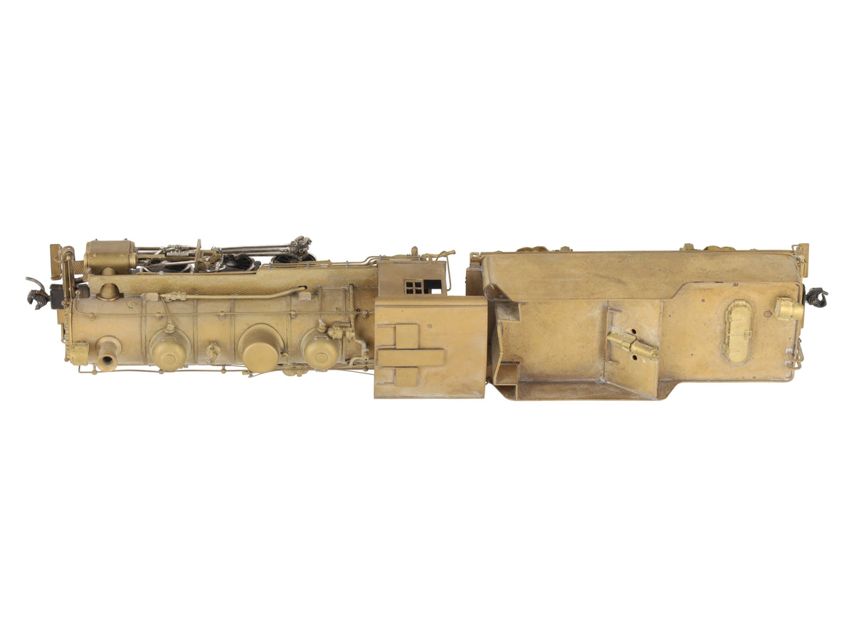 NWSL HO Brass Southern USRA 0-6-0 Steam Locomotive & Tender - Unpainted EX