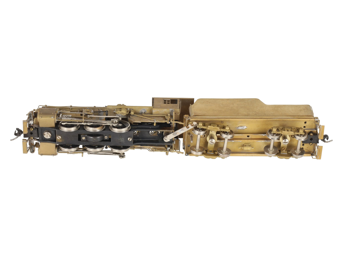 NWSL HO Brass Southern USRA 0-6-0 Steam Locomotive & Tender - Unpainted EX