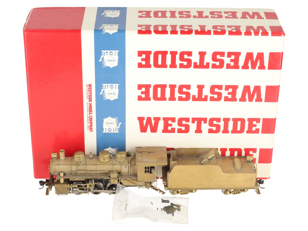 NWSL HO Brass Southern USRA 0-6-0 Steam Locomotive & Tender - Unpainted EX