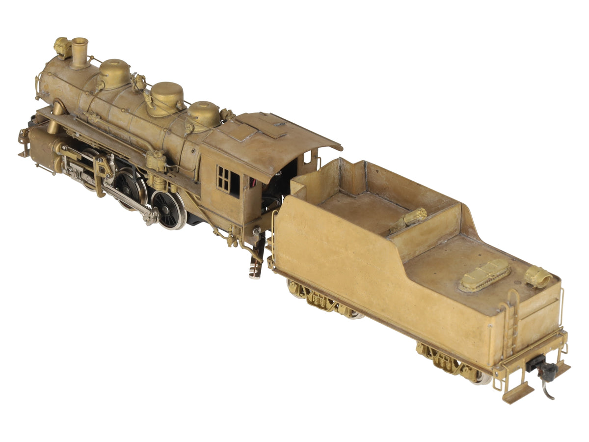 NWSL HO Brass Southern USRA 0-6-0 Steam Locomotive & Tender - Unpainted EX