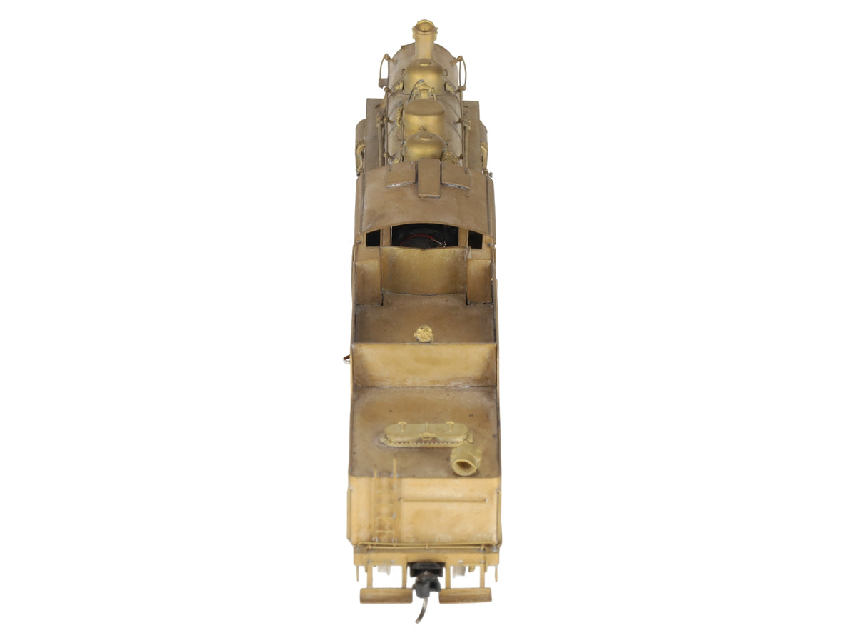 NWSL HO Brass Southern USRA 0-6-0 Steam Locomotive & Tender - Unpainted EX