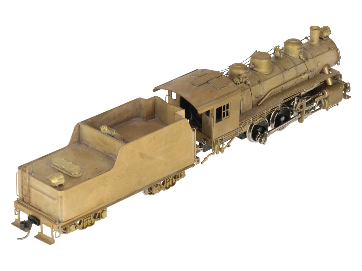 NWSL HO Brass Southern USRA 0-6-0 Steam Locomotive & Tender - Unpainted EX