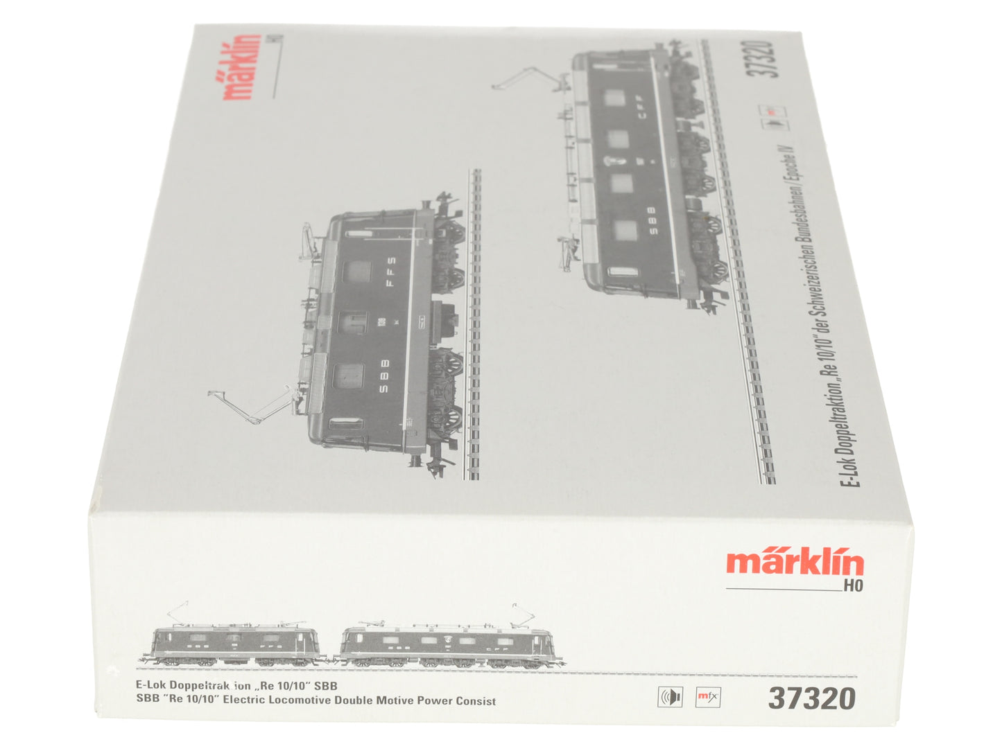 Marklin 37320 HO Scale SBB "Re 10/10" Double Motive Power Electric Locomotives LN/Box
