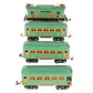 Lionel 253 Vintage O Prewar Electric Locomotive 4-Car Passenger Set #607/#608