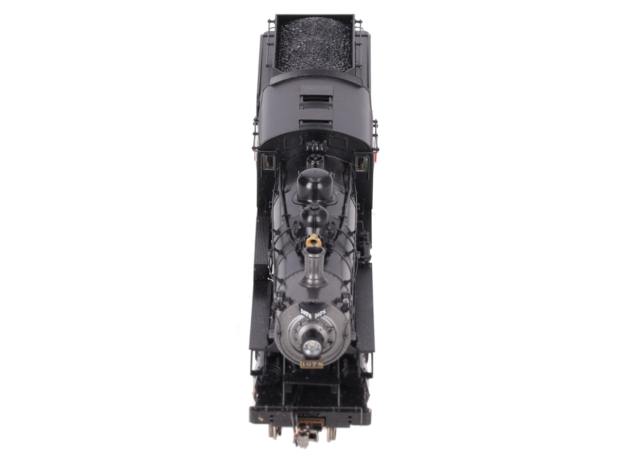 Rapido Trains 602507 HO CPR D10k Class Steam Locomotive w/ DCC & Sound #1078 EX/Box