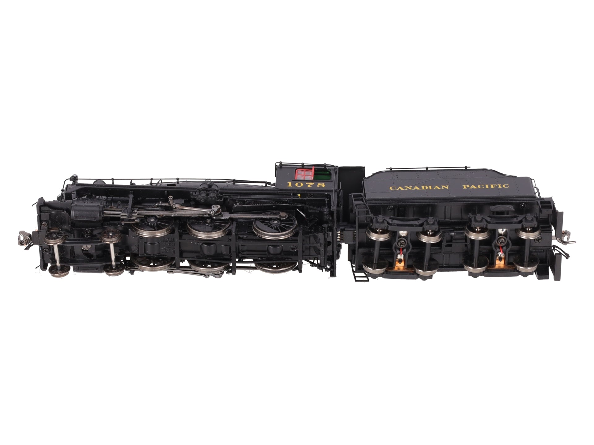 Rapido Trains 602507 HO CPR D10k Class Steam Locomotive w/ DCC & Sound #1078