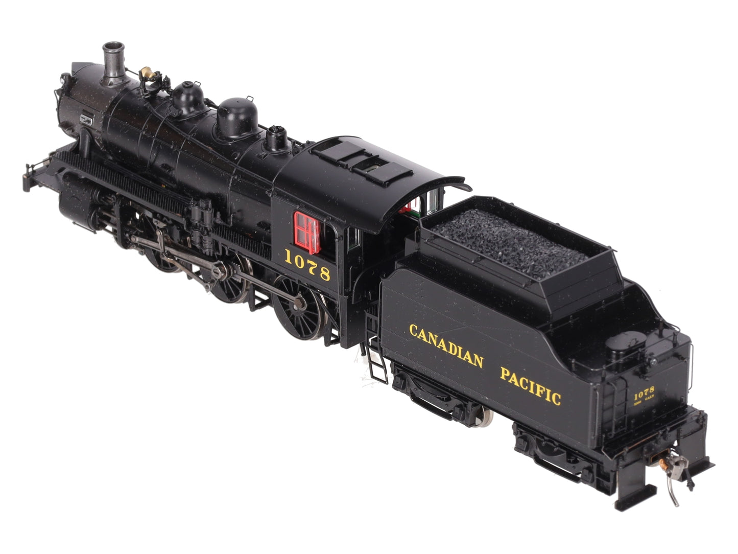 Rapido Trains 602507 HO CPR D10k Class Steam Locomotive w/ DCC & Sound #1078