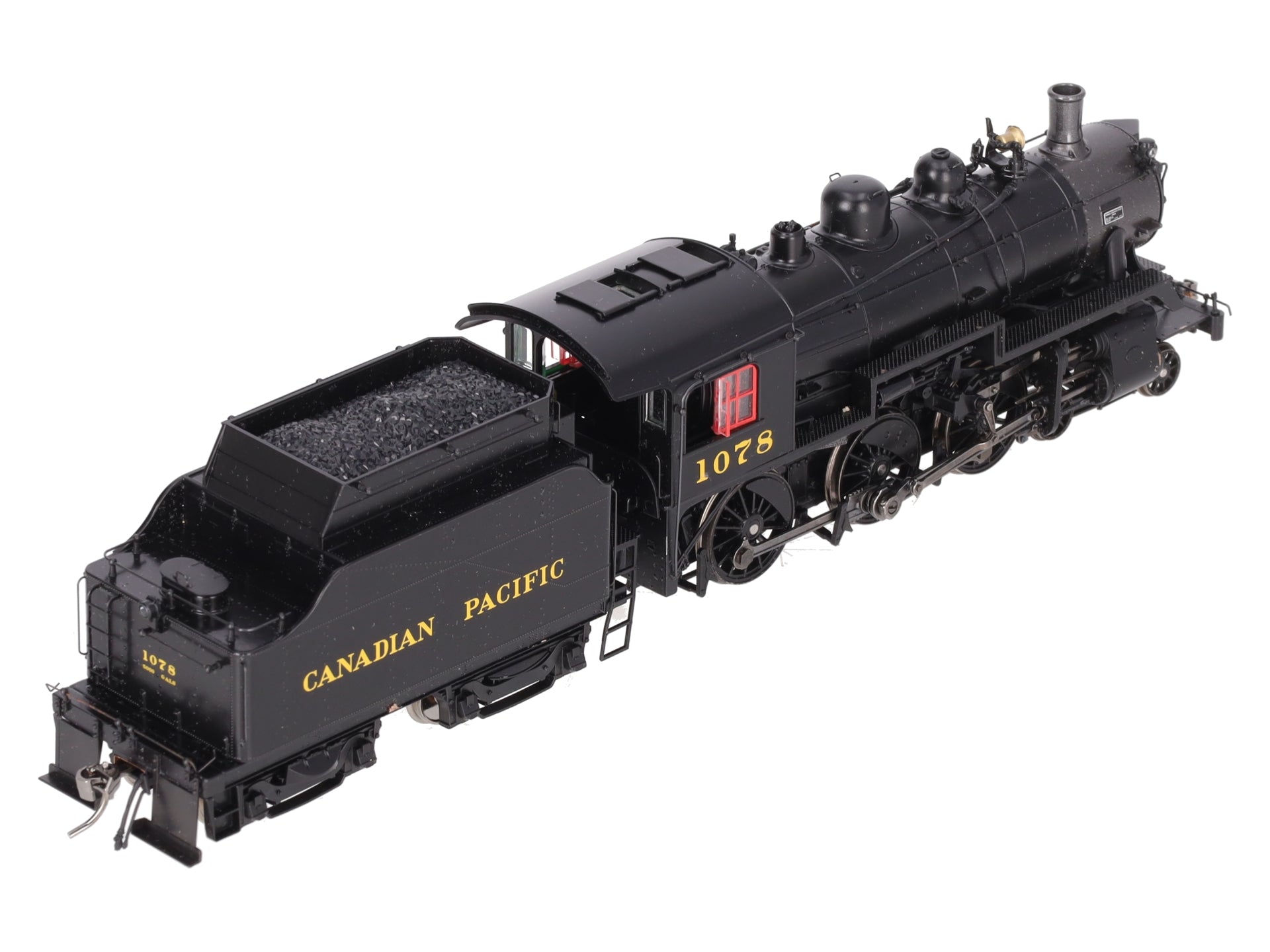 Rapido Trains 602507 HO CPR D10k Class Steam Locomotive w/ DCC & Sound #1078