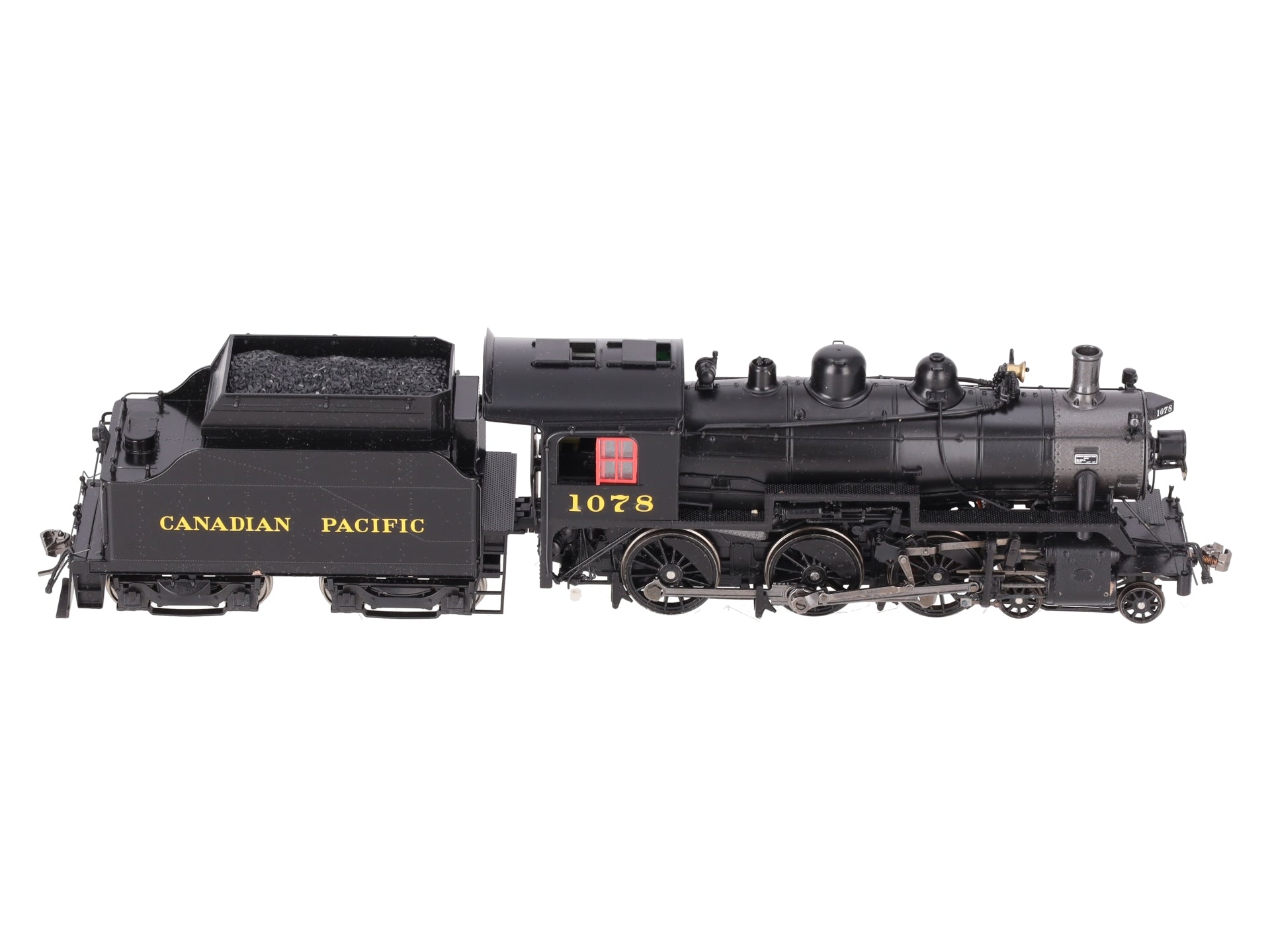 Rapido Trains 602507 HO CPR D10k Class Steam Locomotive w/ DCC & Sound #1078