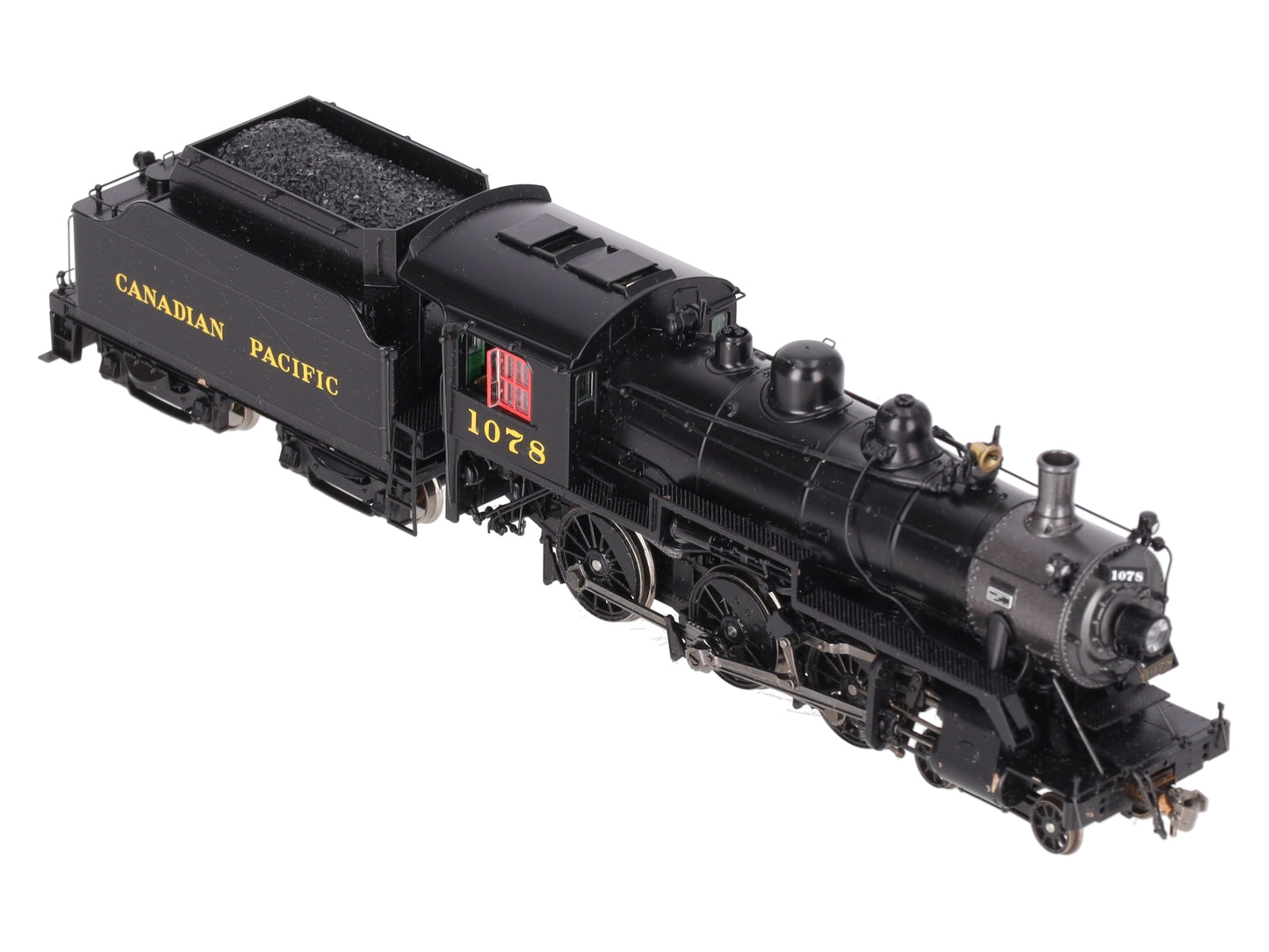 Rapido Trains 602507 HO CPR D10k Class Steam Locomotive w/ DCC & Sound #1078