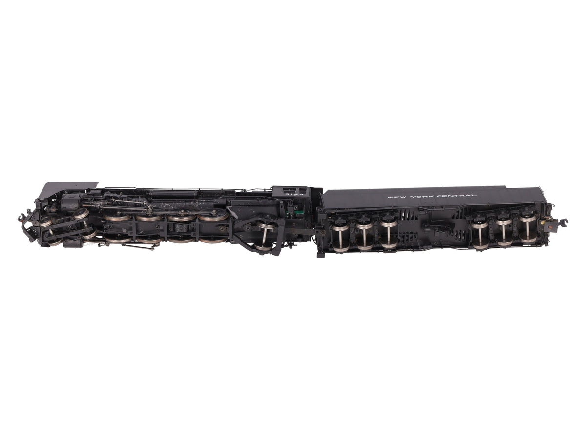 MTH HO Scale NYC 4-8-2 L-4B Steam Locomotive & Tender w/ PS3 #3149 EX