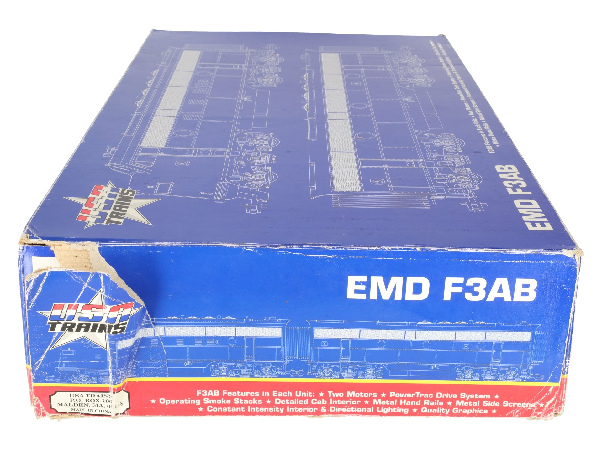 USA Trains 22262 Great Northern F-3 AB Unit Powered Diesel Locomotives EX/Box