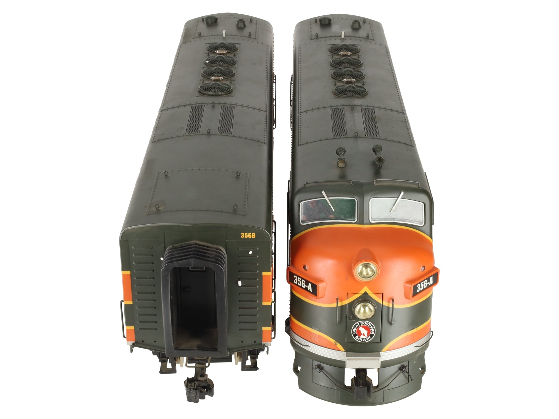 USA Trains 22262 Great Northern F-3 AB Unit Powered Diesel Locomotives EX/Box