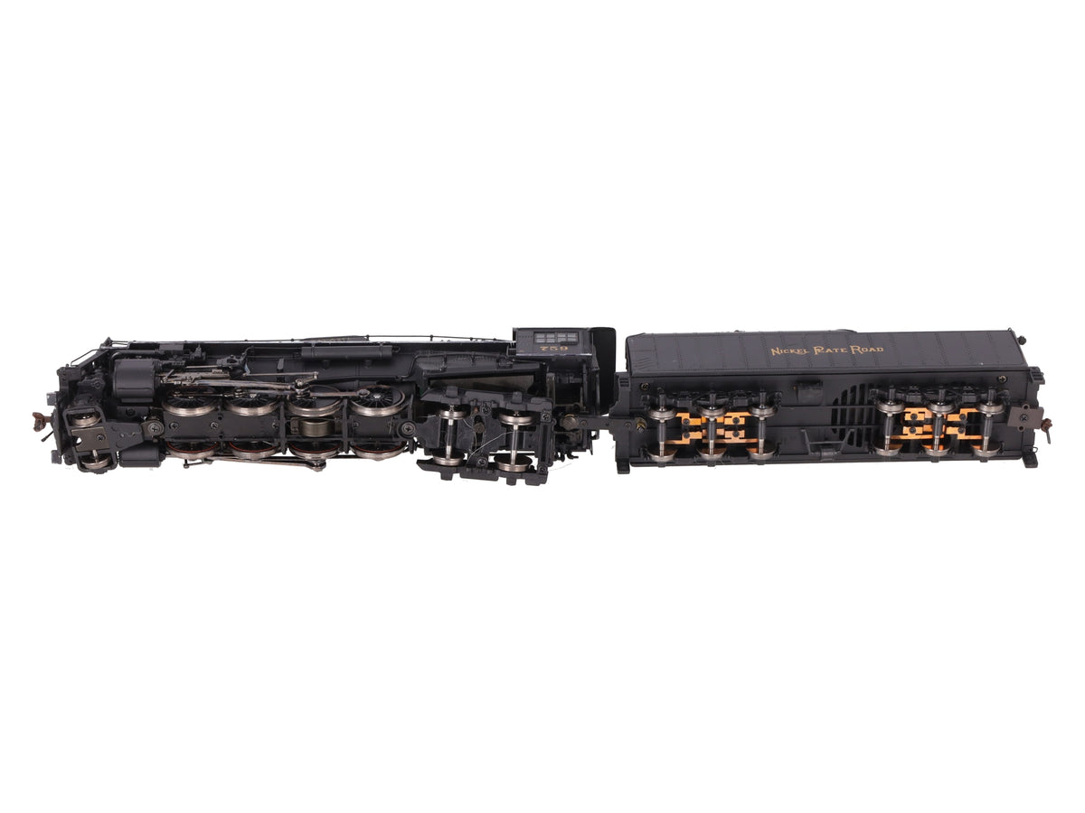 MTH 80-3176-1 HO Nickel Plate Road 2-8-4 Berkshire Loco w/ Tender(PS 3.0) #759 VG/Box