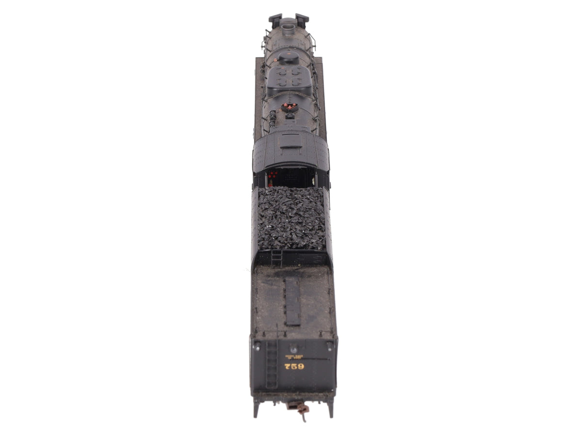 MTH 80-3176-1 HO Nickel Plate Road 2-8-4 Berkshire Loco w/ Tender(PS 3.0) #759 VG/Box