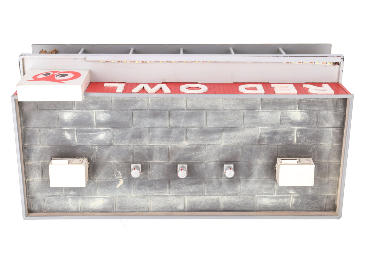 Menards 279-3472 O Scale Red Owl Grocery Store Building EX/Box