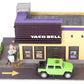 Menards 279-4451 O Scale Taco Bell Restaurant w/Lighting EX/Box