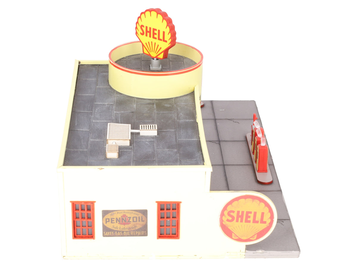 Menards 279-4431 O Gauge Wally's Service Station VG/Box