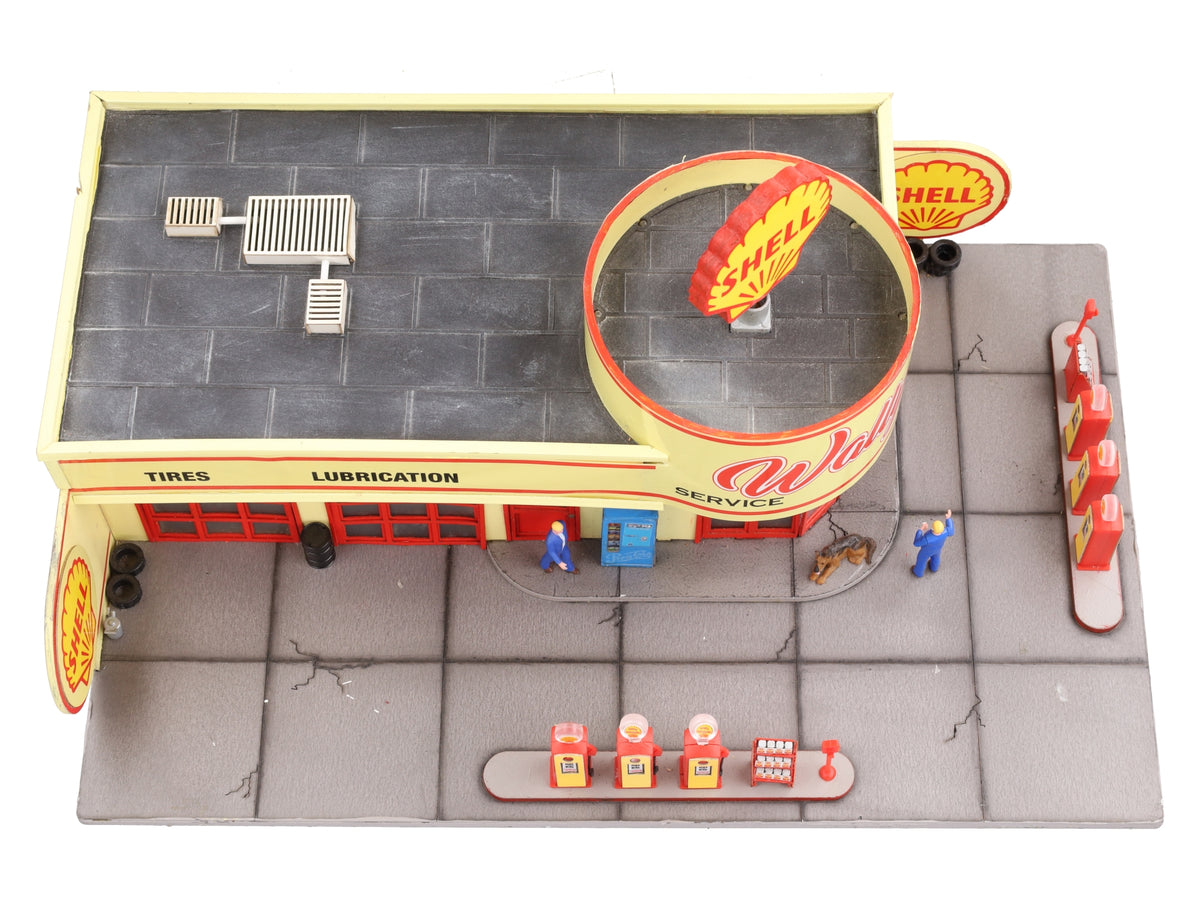 Menards 279-4431 O Gauge Wally's Service Station VG/Box