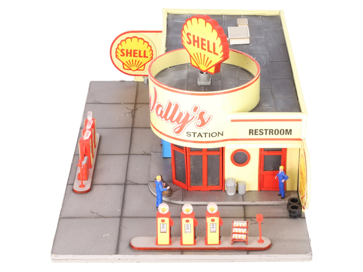 Menards 279-4431 O Gauge Wally's Service Station VG/Box