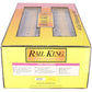 MTH 30-67009 O Alaska RailKing 60' Streamlined ABS Passenger Set (Set of 4) LN/Box