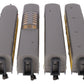 MTH 30-67009 O Alaska RailKing 60' Streamlined ABS Passenger Set (Set of 4) LN/Box