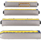 MTH 30-67009 O Alaska RailKing 60' Streamlined ABS Passenger Set (Set of 4) LN/Box