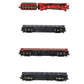 Fleischmann 781004 N DB "Gambrinus" Steam Locomotive & Passenger Car (Set of 4) LN/Box