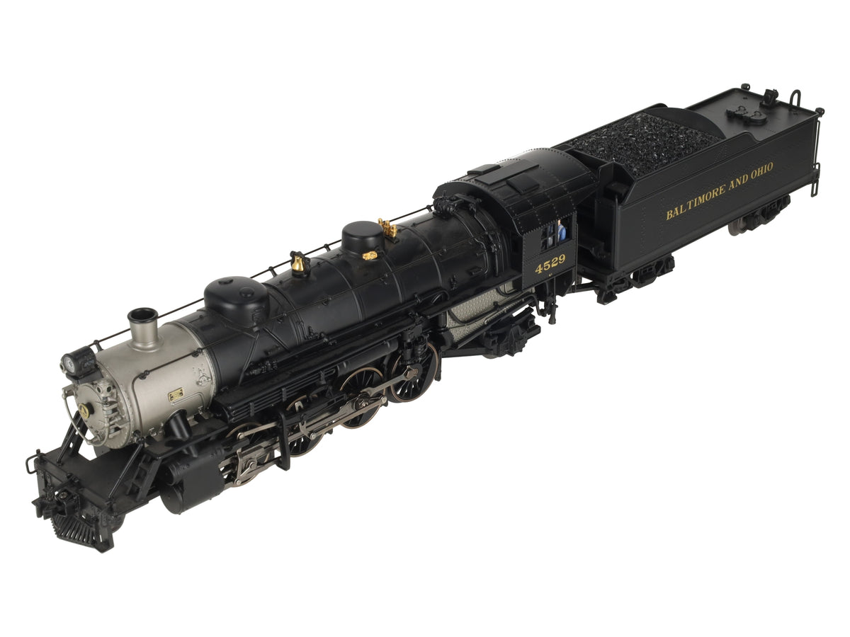 K-Line K3610-4529CC B&O Mikado Steam Locomotive & Tender #4529 with TMCC LN/Box
