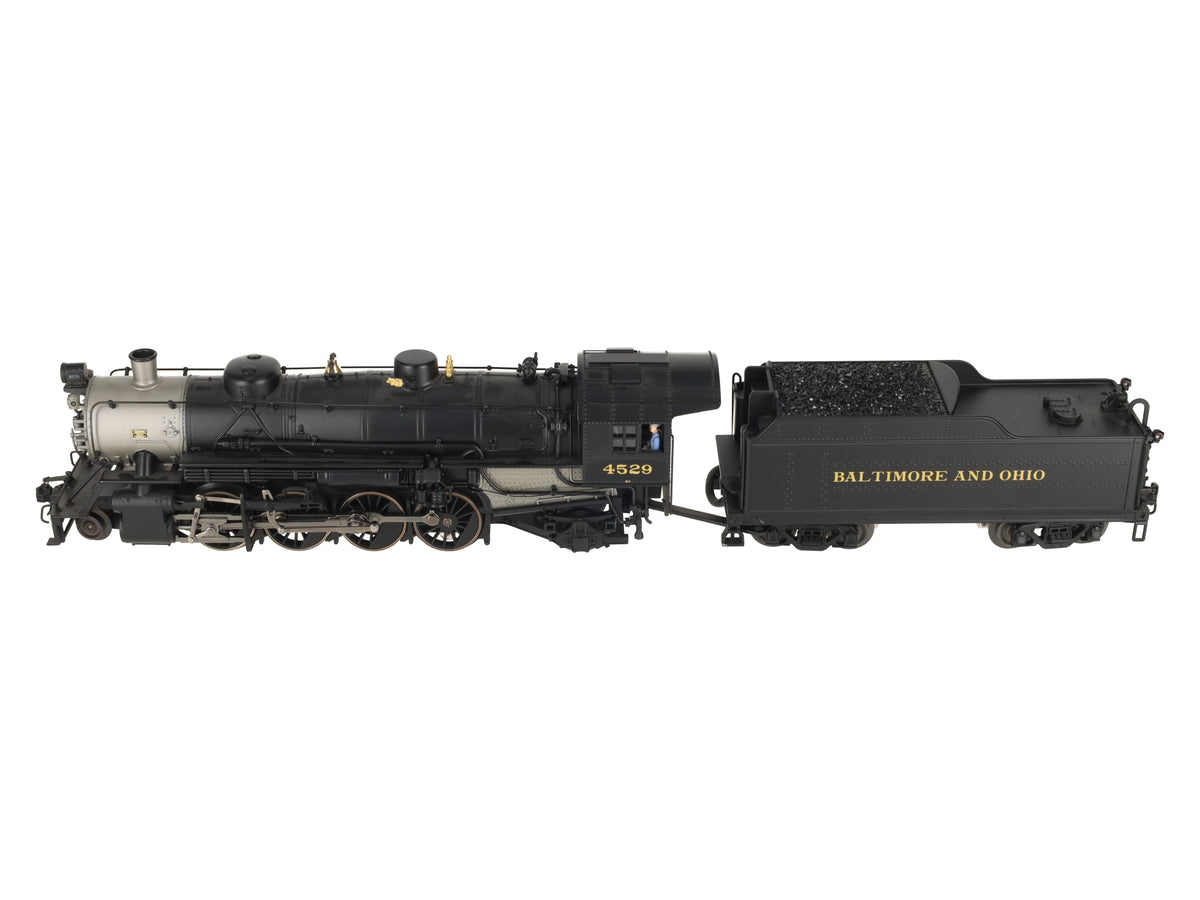 K-Line K3610-4529CC B&O Mikado Steam Locomotive & Tender #4529 with TMCC LN/Box