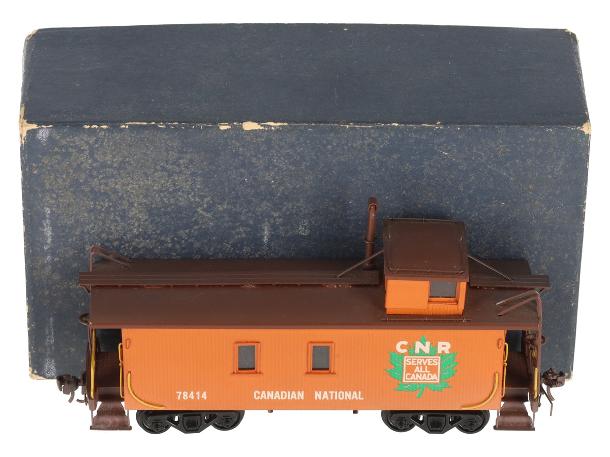 V-H Models/Samhongsa HO Scale BRASS Canadian National Caboose #78414/Box