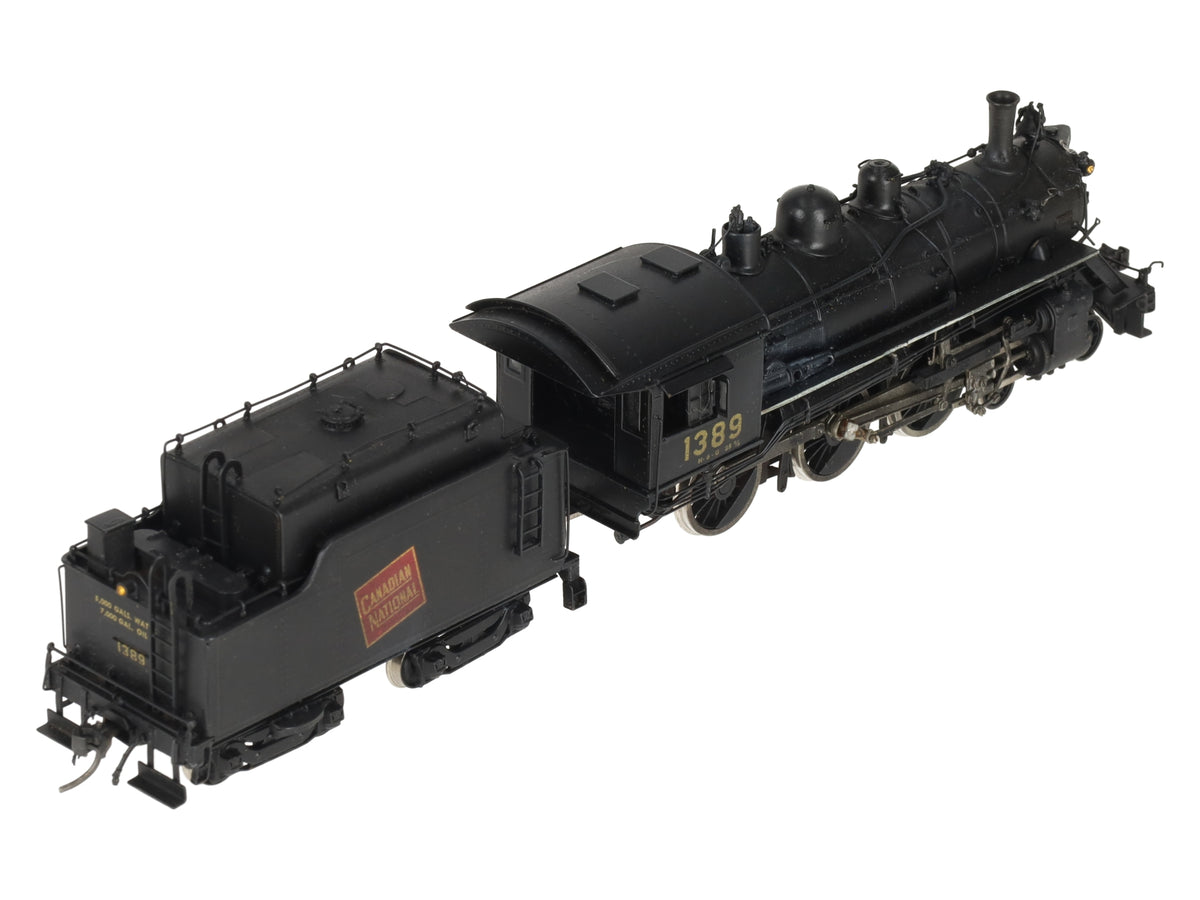 V-H Models HO Scale Custom Canadian National 4-6-0 H-6-g Steam Locomotive #1389