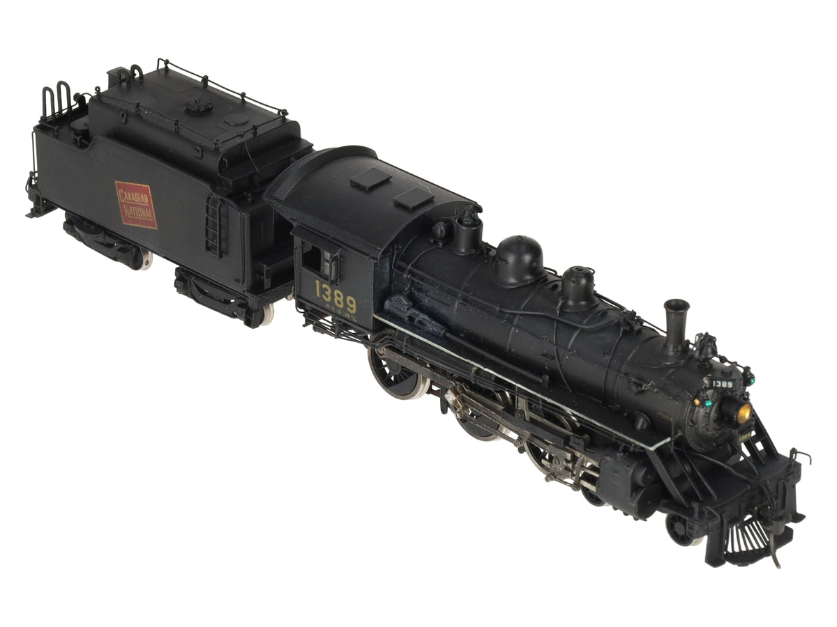 V-H Models HO Scale Custom Canadian National 4-6-0 H-6-g Steam Locomotive #1389