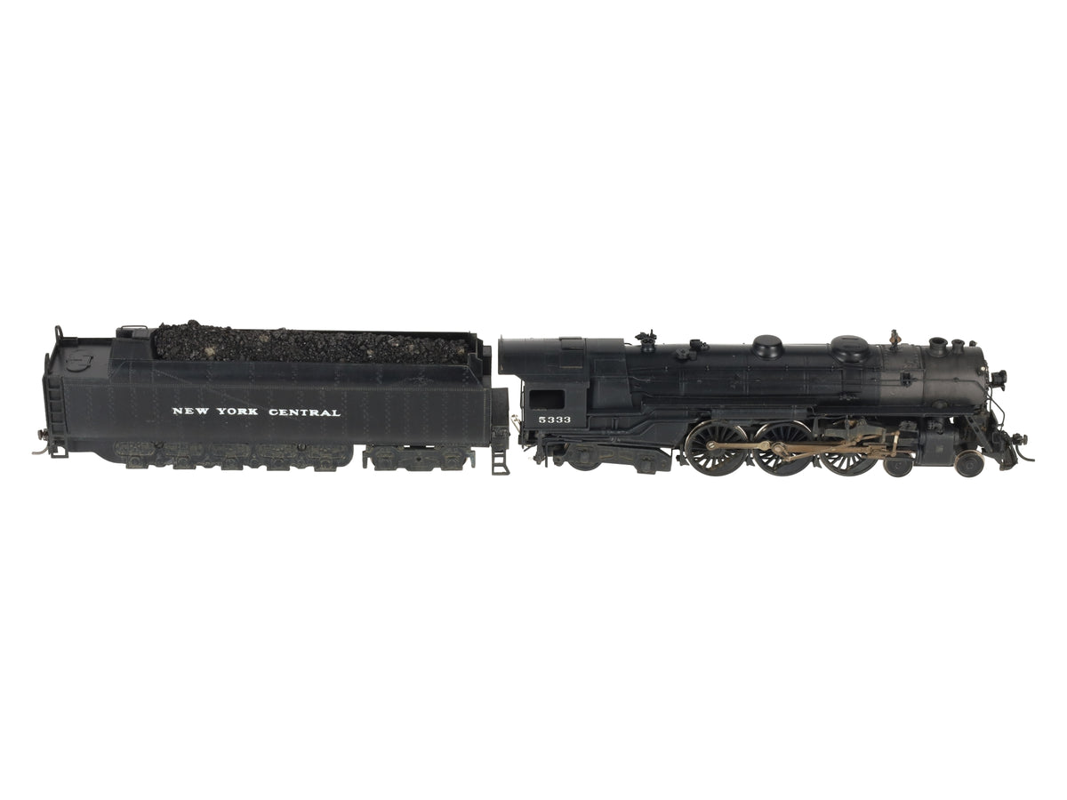 Sunset Models HO BRASS New York Central 4-6-4 Steam Locomotive & Tender/Box