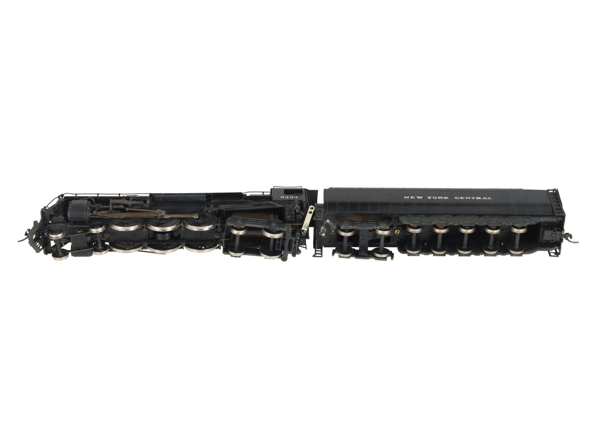 Sunset Models HO BRASS New York Central 4-6-4 Steam Locomotive & Tender/Box