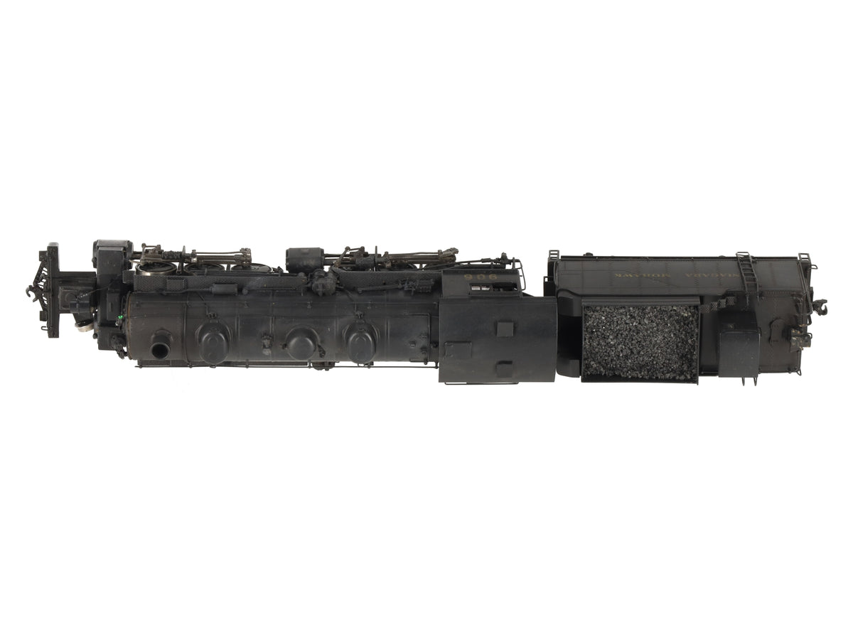 United Models HO Brass Niagara Mohawk 2-6-6-0 Steam Locomotive & Tender -Painted/Box