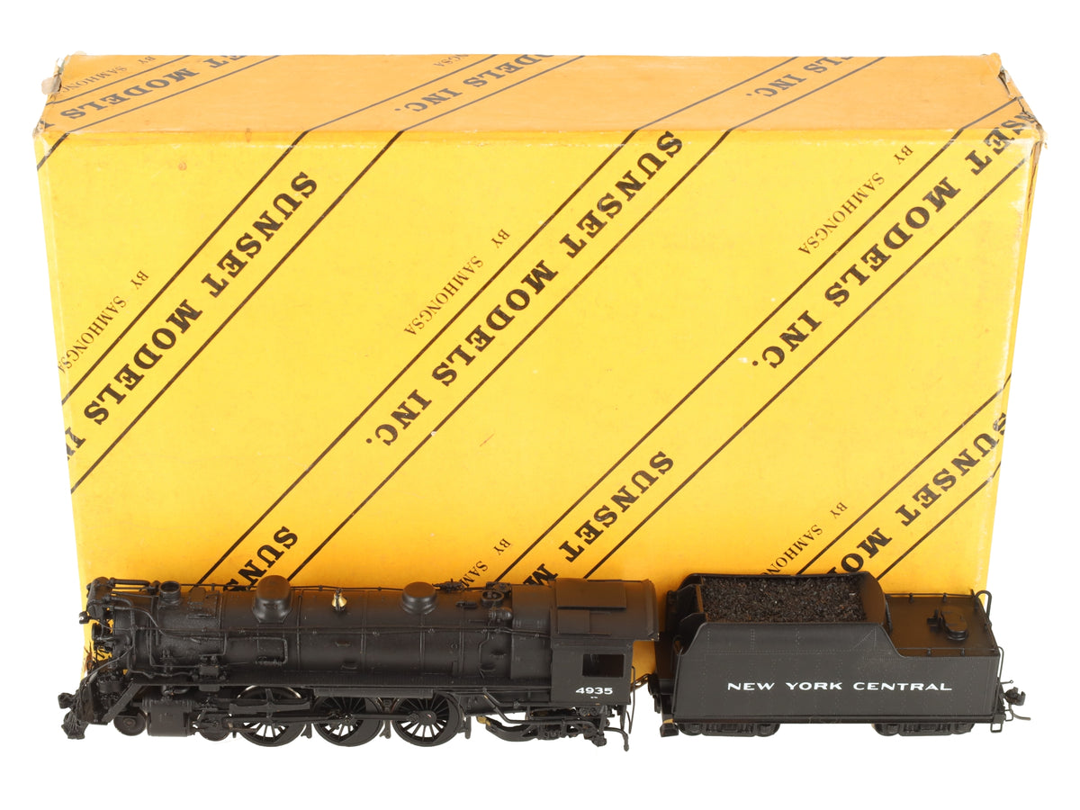 Sunset Models HO BRASS NYC K-5 4-6-2 Steam Loco & Tender - Painted/Box