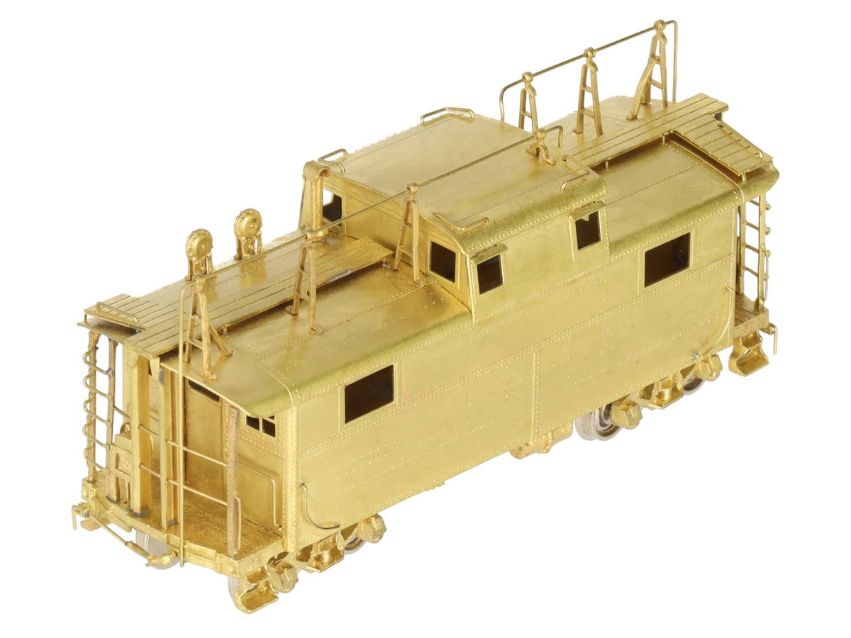 Sunset Models N5A HO Brass Pennsylvania Railroad Steel Cabin Car (w/ Antenna) LN/Box